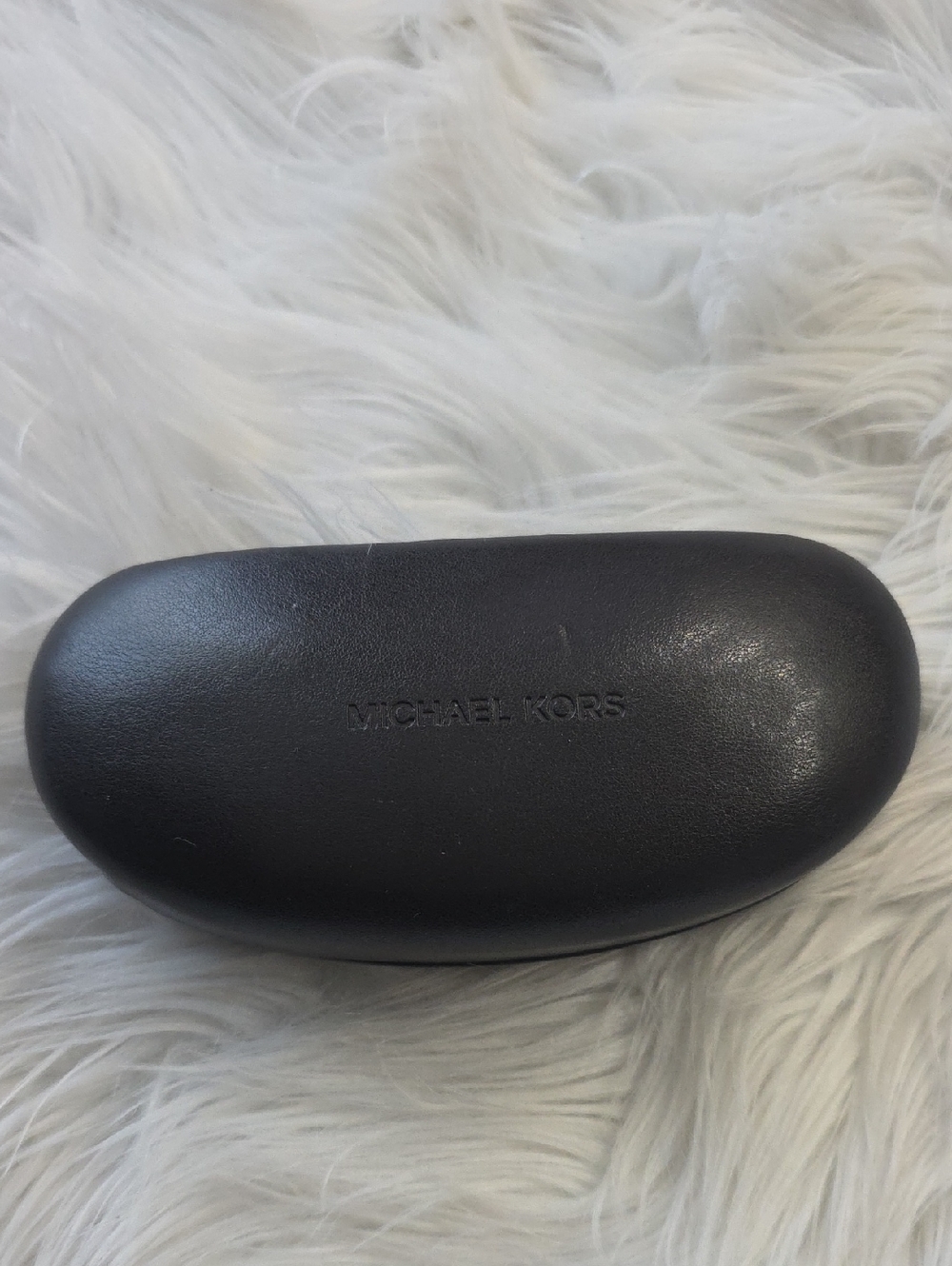 Michael Kors Dark Brown Hard Sunglass Case